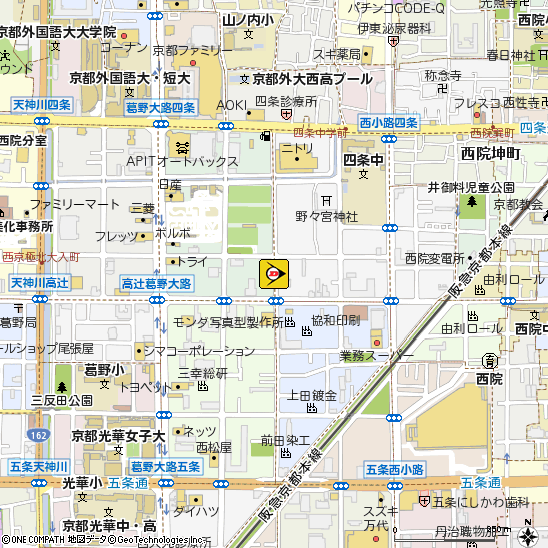 山長自動車（株）付近の地図